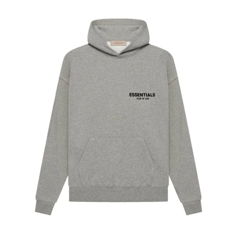 Essentials Gray Hoodie for Men